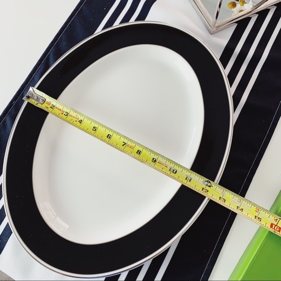 Kate Spade New York Sadie Street Black Platter - Picture 6 of 12